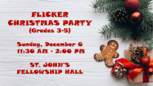 Flicker Christmas Party (Grades 3-5)