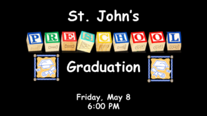 St John’s Preschool Graduation