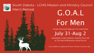 G.O.A.L For Men – July 31-Aug 2
