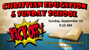 Education Kick-Off